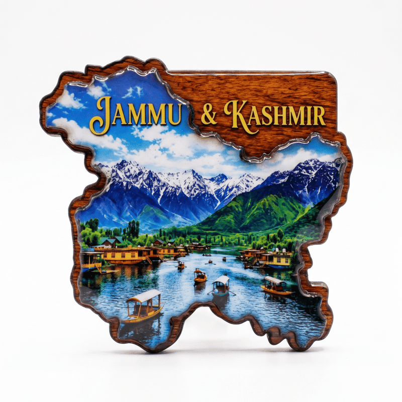 JAMMU & KASHMIR FRIDGE MAGNET - PICKITT MARKET