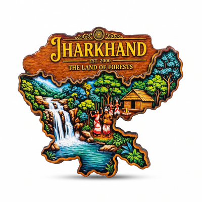 JHARKHAND FRIDGE MAGNET - PICKITT MARKET