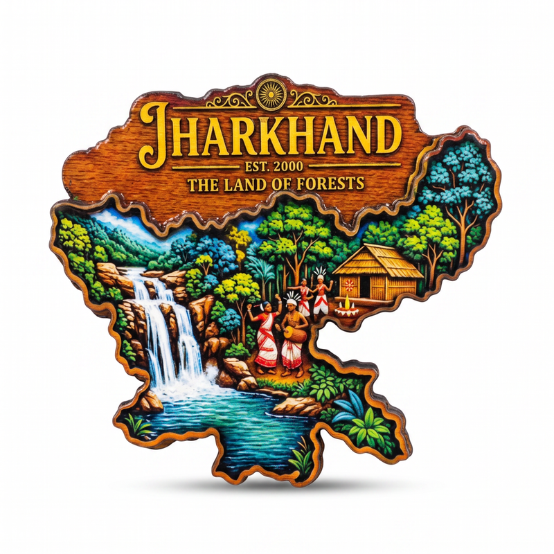 JHARKHAND FRIDGE MAGNET - PICKITT MARKET