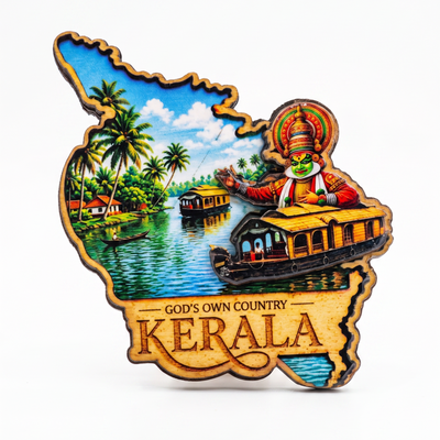 KERELA FRIDGE MAGNET - PICKITT MARKET