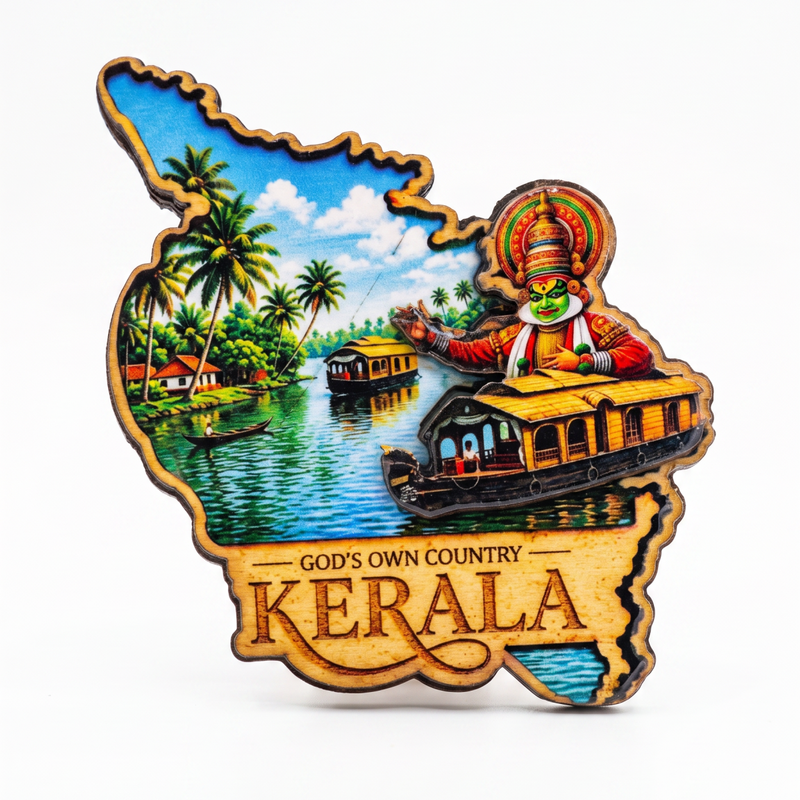 KERELA FRIDGE MAGNET - PICKITT MARKET