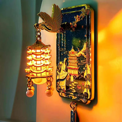 LED Lantern Decorative Fridge Magnet - PICKITT MARKET