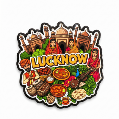 LUCKNOW FRIDGE MAGNET - PICKITT MARKET