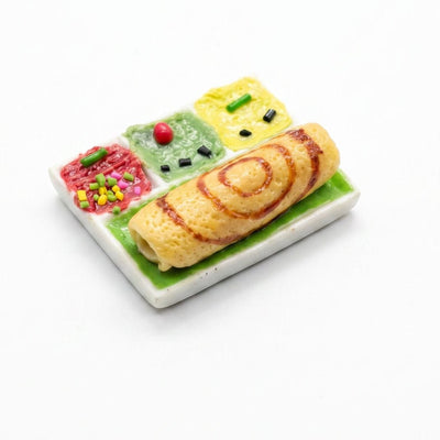 MASALA DOS PLATE FRIDGE MAGNET - PICKITT MARKET