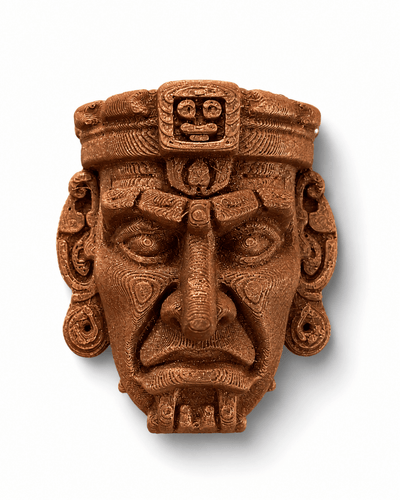 MAYAN FACE FRIDGE MAGNET - PICKITT MARKET