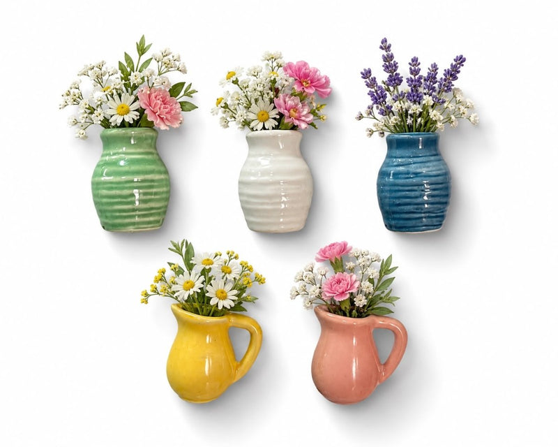 MINI FLOWER VASE MGT (PACK OF 5) - PICKITT MARKET