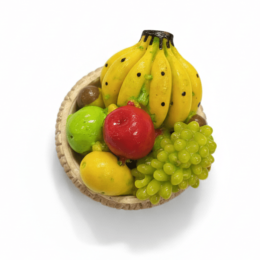 MINI FRUIT BASKET FRIDGE MAGNET - PICKITT MARKET