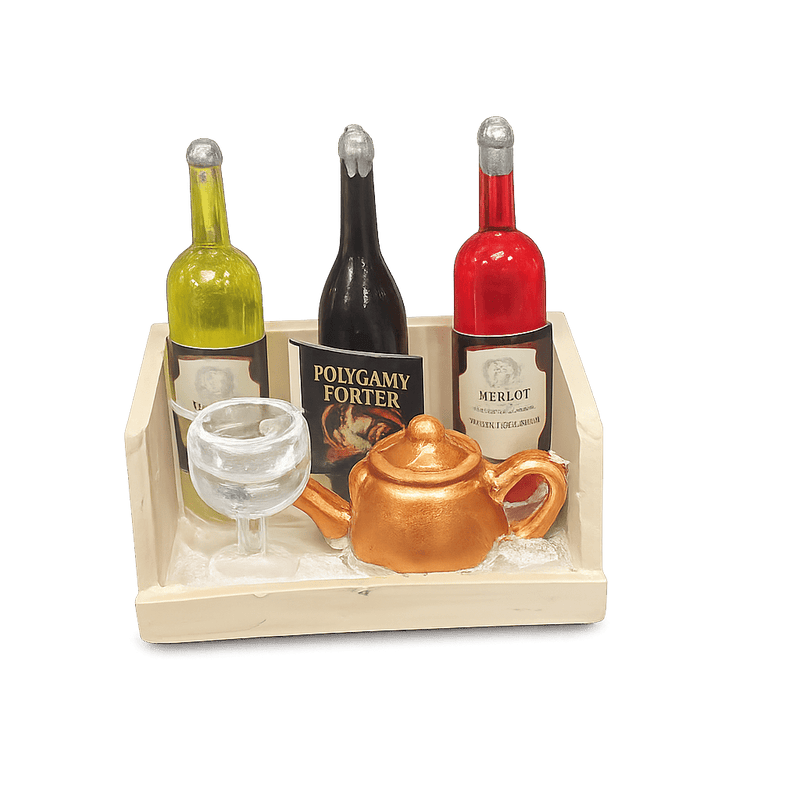 MINI WINE BAR FRIDGE MAGNET ( RANDOM COLOR) - PICKITT MARKET