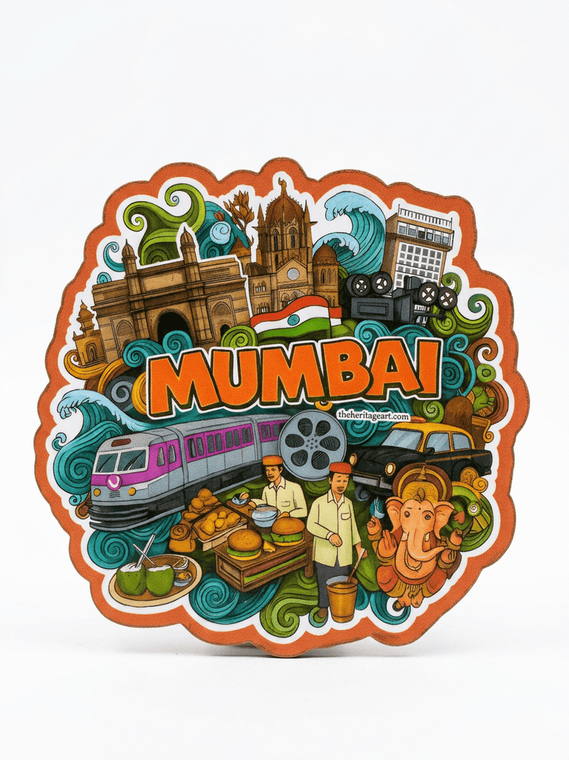 MUMBAI FRIDGE MAGNET - PICKITT MARKET