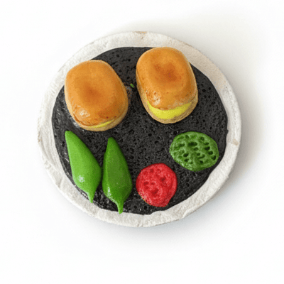MUMBAI VADA PAV FRIDGE MAGNET - PICKITT MARKET