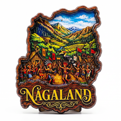 NAGALAND FRIDGE MAGNET - PICKITT MARKET