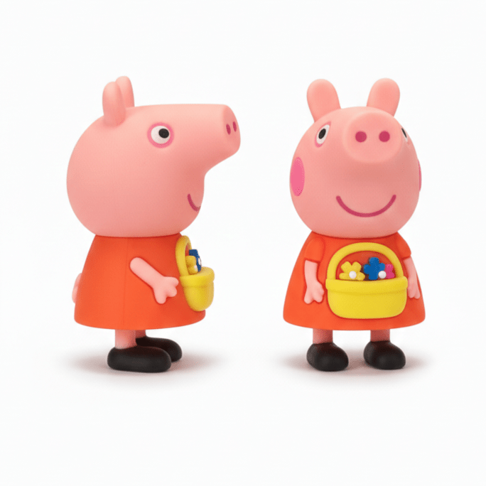 PEPPA PIG 02 FRIDGE MAGNET (random design) - PICKITT MARKET