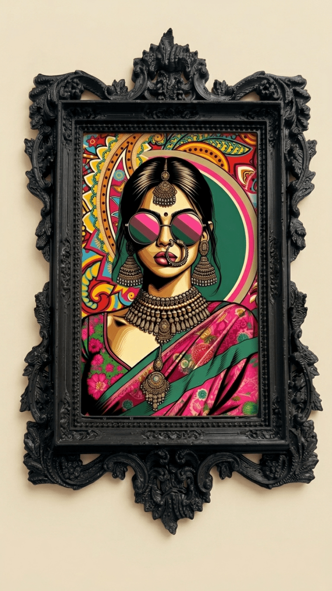 POP ART DESI QUEEN FRIDGE MAGNET (PREPAID ONLY ) - PICKITT MARKET