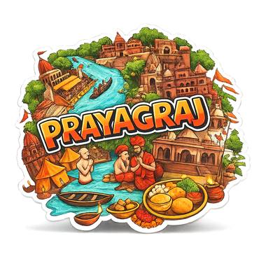 PRAYAGRAJ FRIDGE MAGNET - PICKITT MARKET