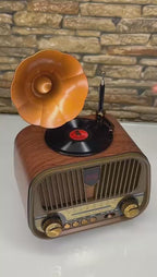 Pickitt Market – NostalgoWave Retro BT,Radio Speaker