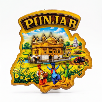 PUNJAB FRIDGE MAGNET - PICKITT MARKET