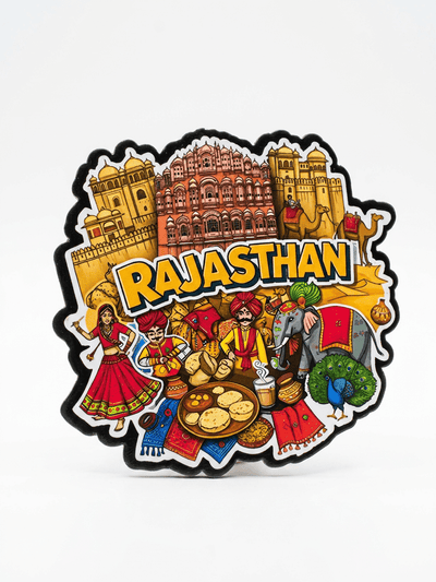 RAJASTHAN FRIDGE MAGNET - PICKITT MARKET