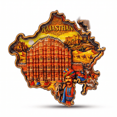 RAJASTHAN FRIDGE MAGNET - PICKITT MARKET