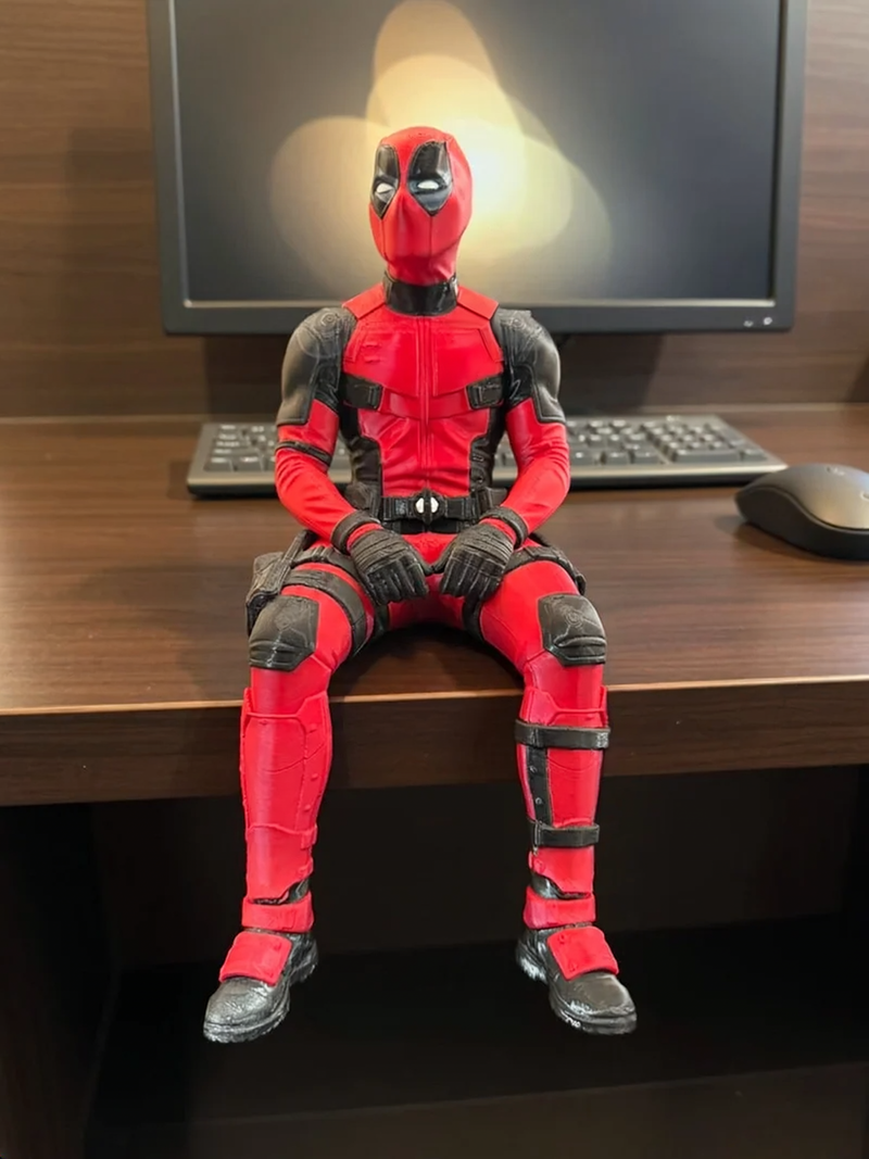 Sitting Superhero Tabletop Figurine  (PREPAID)