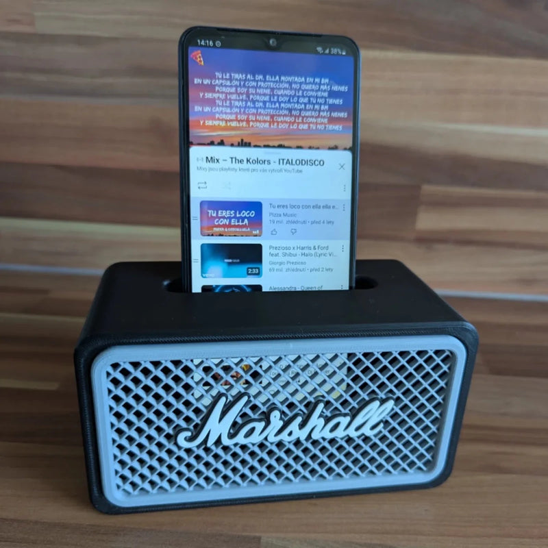 Retro Speaker-Inspired MOBILE HOLDER (PREPAID ONLY) - PICKITT MARKET