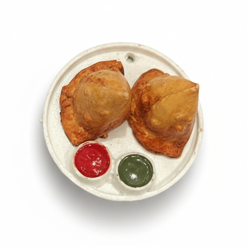 SAMOSA FRIDGE MAGNET - PICKITT MARKET