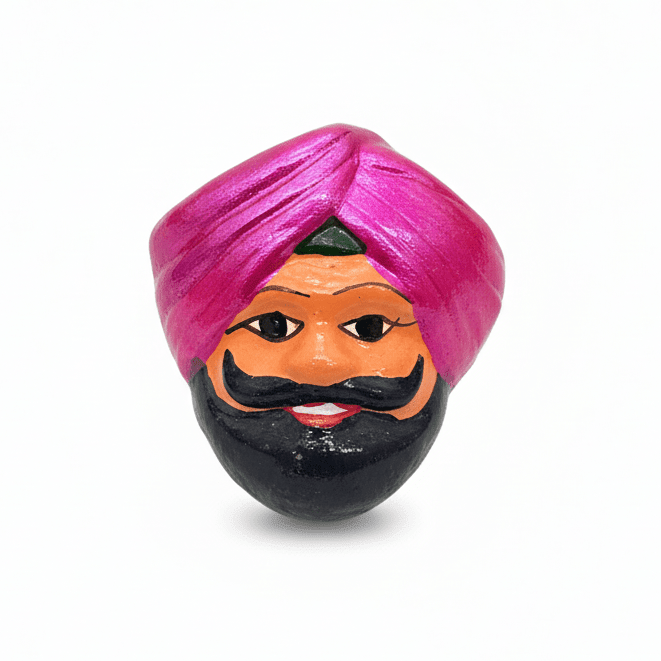 SARDAR JI FRIDGE MAGNET (RANDOM COLOR) - PICKITT MARKET