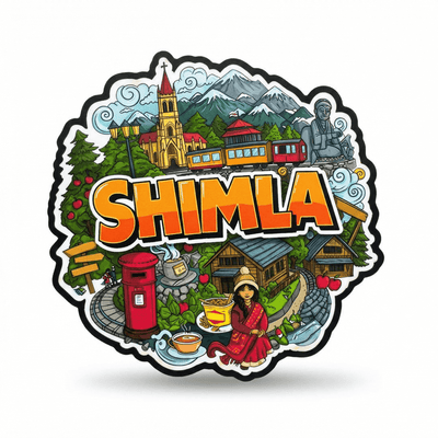 SHIMLA FRIDGE MAGNET - PICKITT MARKET