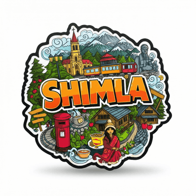SHIMLA FRIDGE MAGNET - PICKITT MARKET