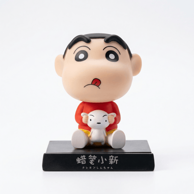SHINCHAIN BOBBLE HEAD FOR CAR/TABLE (APPROX . 5 INCH) - PICKITT MARKET