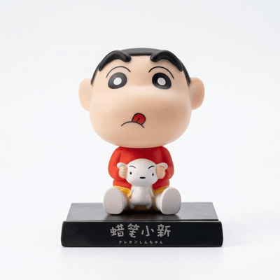 SHINCHAIN BOBBLE HEAD FOR CAR/TABLE (APPROX . 5 INCH) - PICKITT MARKET