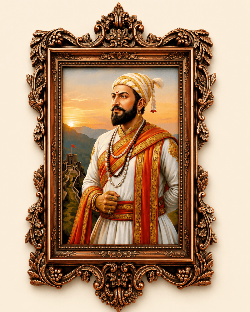 SHIVAJI MAHARAJ FRIDGE MAGNET (PREPAID ONLY ) - PICKITT MARKET