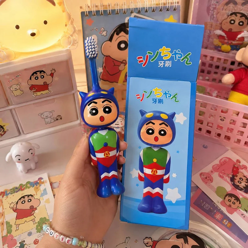 Shinchan Action Kamen Toothbrush – Kids Edition 🦸♂️