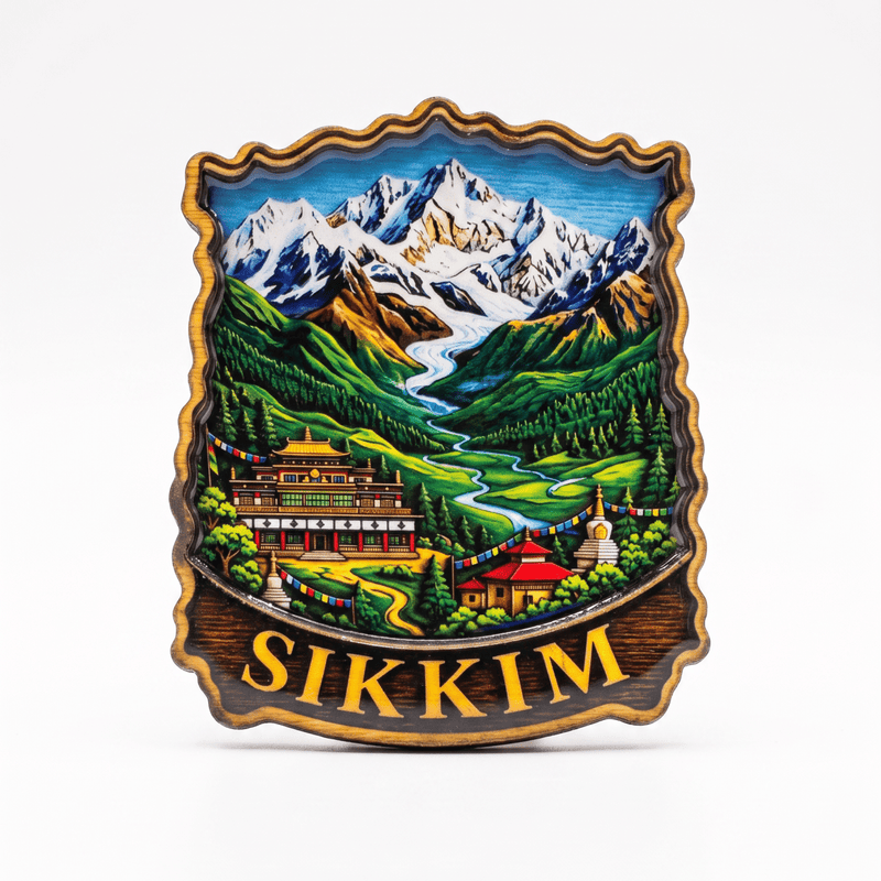 SIKKIM FRIDGE MAGNET - PICKITT MARKET