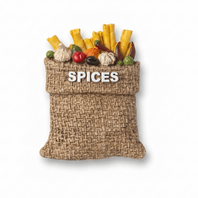 Spices Sack Fridge Magnet - PICKITT MARKET