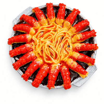 Spicy Prawn Noodles Fridge Magnet - PICKITT MARKET