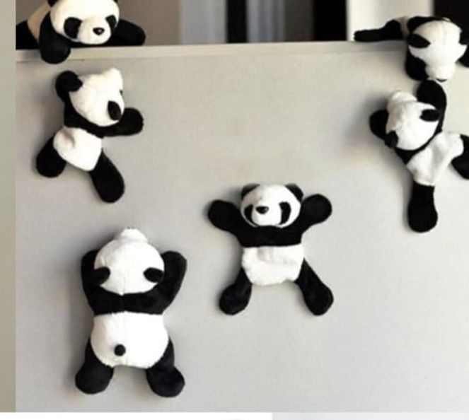 STICKY PANDA FRIDGE MAGNET(1 pc) - PICKITT MARKET