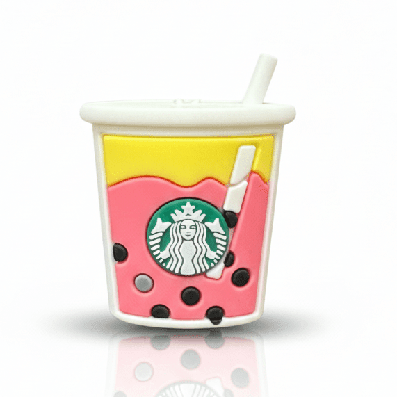 STRAWBERRY BOBA TEA FRIDGE MAGNET - PICKITT MARKET