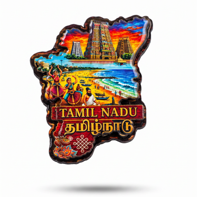 TAMIL NADU FRIDGE MAGNET - PICKITT MARKET