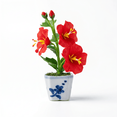 THAI RED VELVET BLOOM FRIDGE MAGNET - PICKITT MARKET