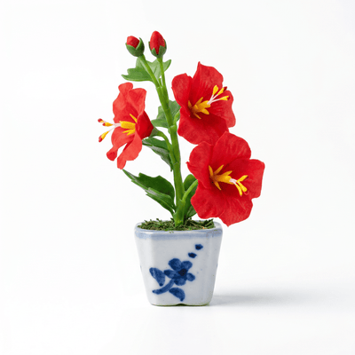 THAI RED VELVET BLOOM FRIDGE MAGNET - PICKITT MARKET