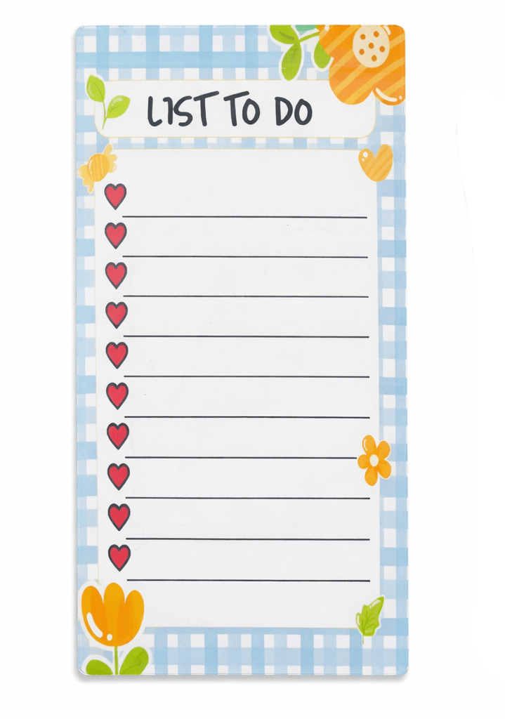 TO DO LIST PLANNER FRIDGE MAGNET ( 1 MAGNETIC MARKER WITH ERAZER FREE) - PICKITT MARKET