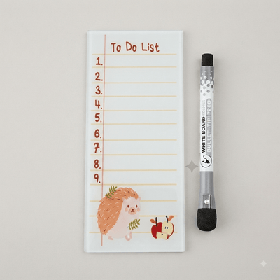 TO DO LIST PLANNER FRIDGE MAGNET ( 1 MAGNETIC MARKER WITH ERAZER FREE) - PICKITT MARKET