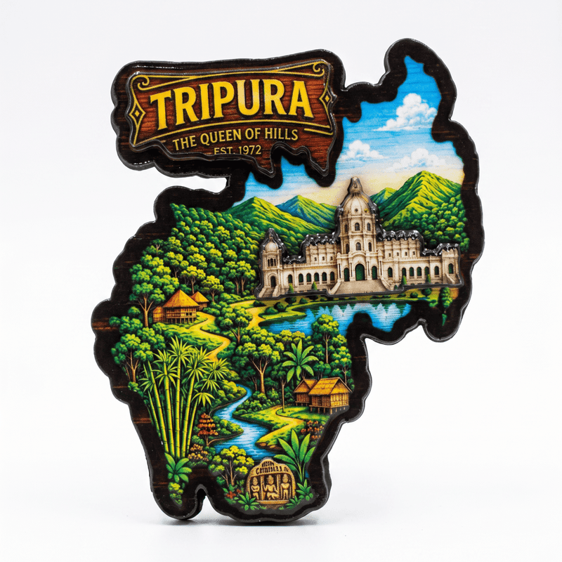 TRIPURA FRIDGE MAGNET - PICKITT MARKET