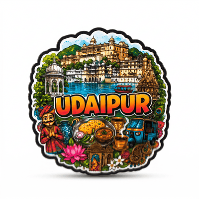 UDAIPUR FRIDGE MAGNET - PICKITT MARKET