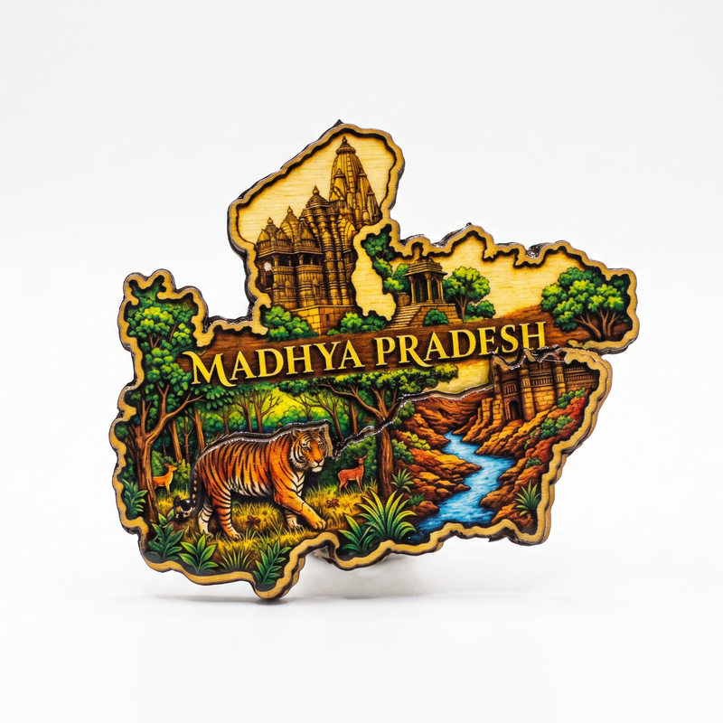 MADHYA PRADESH FRIDGE MAGNET