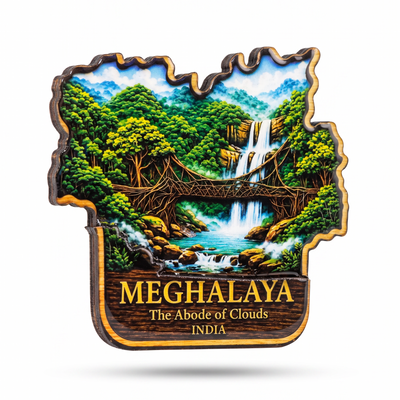 MEGHALAYA FRIDGE MAGNET