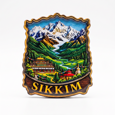 SIKKIM FRIDGE MAGNET