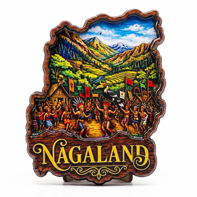 NAGALAND FRIDGE MAGNET
