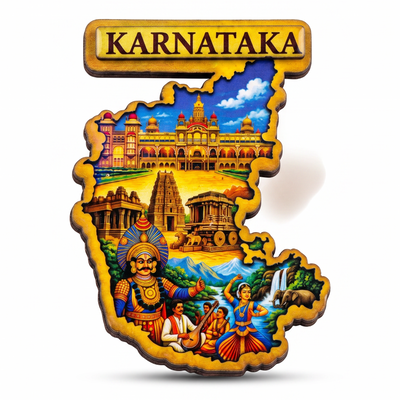 KARNATAKA FRIDGE MAGNET