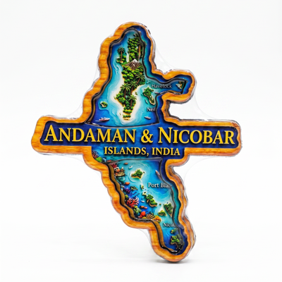 ANDAMAN & NICOBAR ISLANDS FRIDGE MAGNET